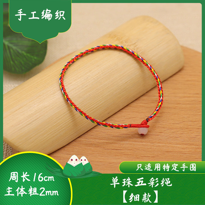 Wholesale Multicolored Rope Adult Kids Adjustable Braided Bracelet MOQ≥2 JDC-BT-GeEr002
