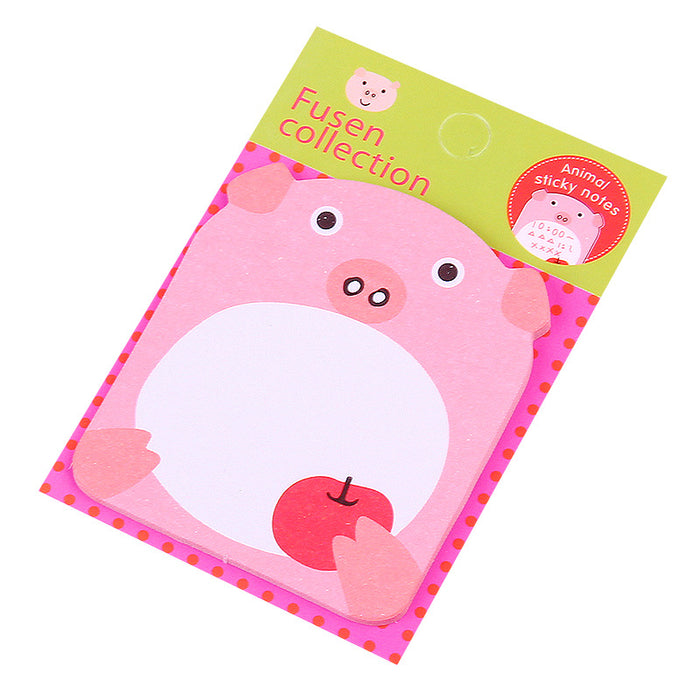 Wholesale Notebook Paper Cute Animal Paste Notepad JDC-NK-Liuj002
