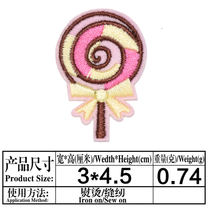 Sticulante de tela de lollipop de sarga de sarga al por mayor jdc-eby-lide011