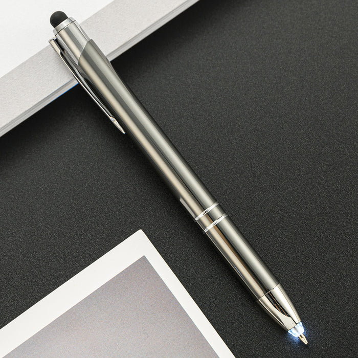Wholesale Ballpoint Pen Touch Screen Light Pen LED Office Stationery MOQ≥2 JDC-BP-huah119