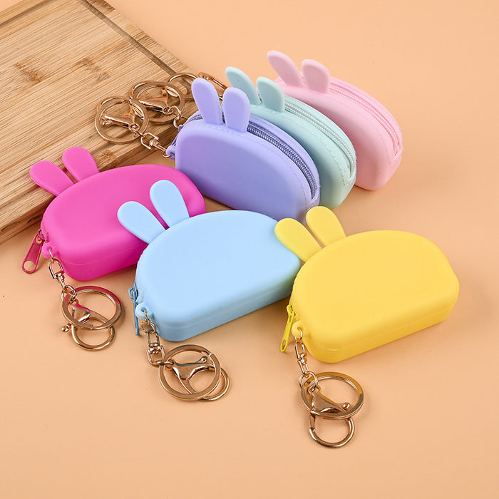 Wholesale Keychain Soft Adhesive Cute Cartoon Headphone Bag 100pcs JDC-KC-SGY002