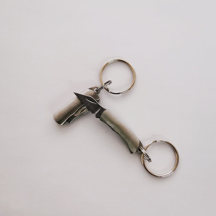 Wholesale Keychains Stainless Steel JDC-KC-NBBS001