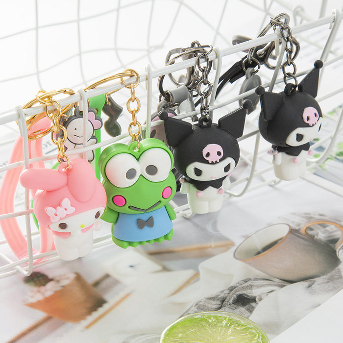 Wholesale Cartoon Series Keychain Cute Doll Bag Hair Ball Pendant (S) JDC-KC-YanA001