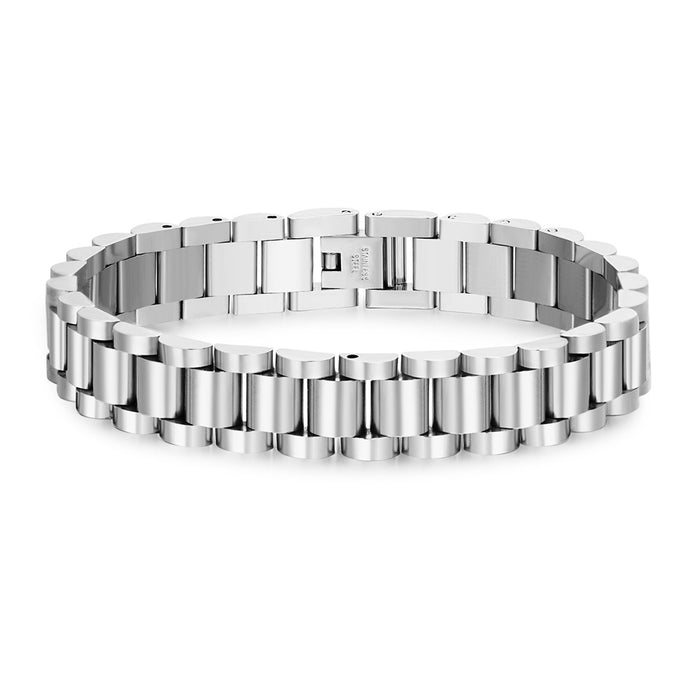 Wholesale Titanium Steel Jewelry Twist Braided Wire Open Bracelet JDC-BT-Zhuji007