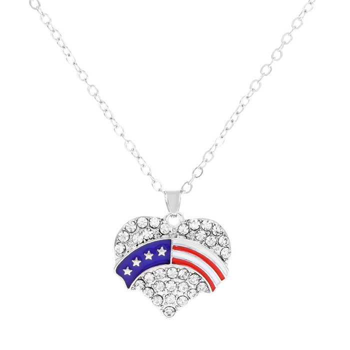 Wholesale 4th of July Independence Day Jewelry Sets JDC-BT-WangD001