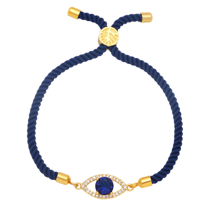Wholesale boho colorful bracelet for women diy hand woven rope JDC-BT-AS137