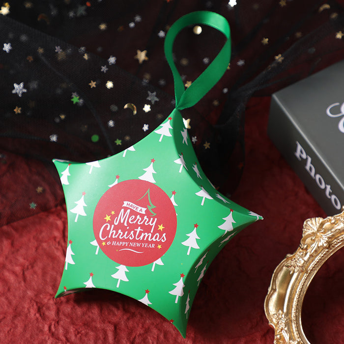 Joya al por mayor Retting Paper Box de regalos de Navidad Caja de regalo de dulces 10pcs JDC-JP-SENS001