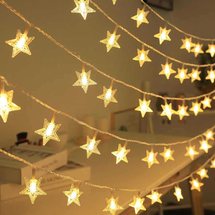 Wholesale Decorative Ribbon Bedroom Star String Lights LED JDC-DCN-Huanj004
