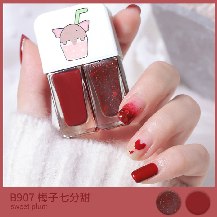 Wholesale Water Based Tearable Quick Dry Nail Polish Set JDC-NP-HSL002