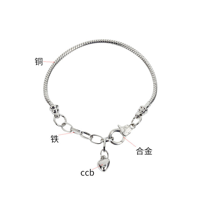 Wholesale Bracelet Resin Alloy Crystal DIY Beaded Christmas Set MOQ≥2 JDC-BT-YiQ011
