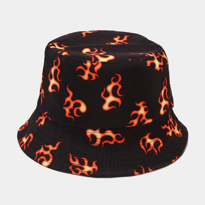 Wholesale cow pattern print bucket hat JDC-FH-LvYi017