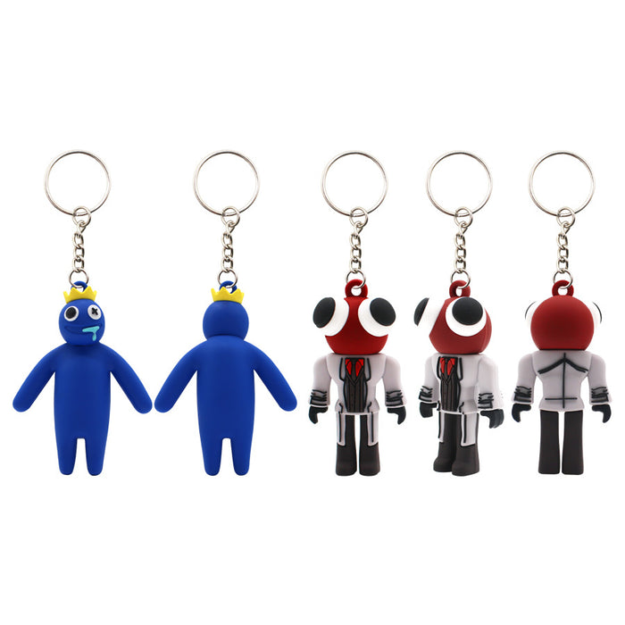 Wholesale Keychain PVC Cute Cartoon Pendant MOQ≥20 (F) JDC-KC-HAn013