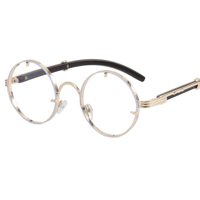 Wholesale Steampunk Sunglasses Vintage Metal Round Glasses JDC-SG-FKL002