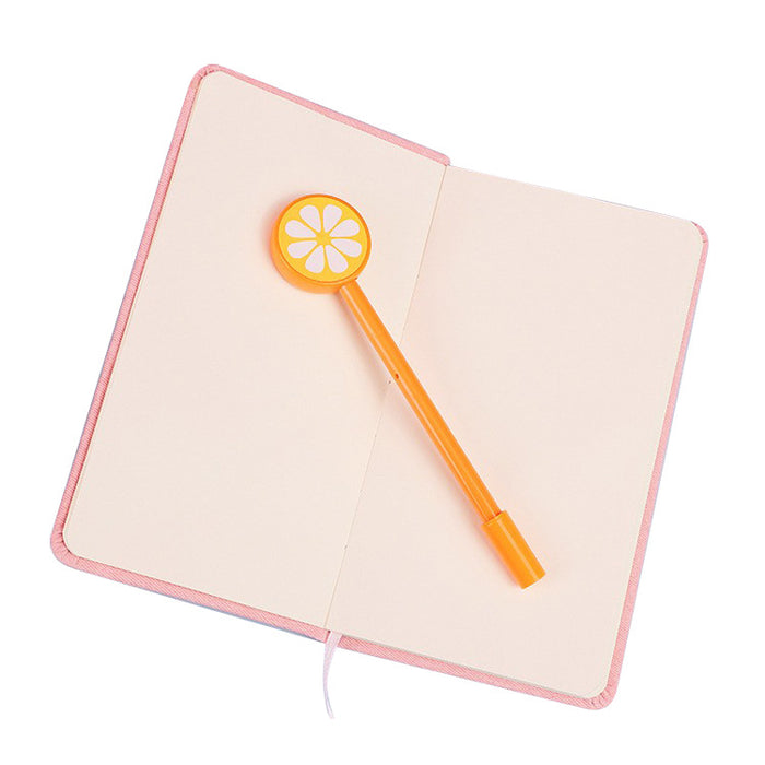 Wholesale Notebook Paper Cute Cartoon Hand Ledger Gel Pen Set (S) MOQ≥2 JDC-NK-Qiniu003