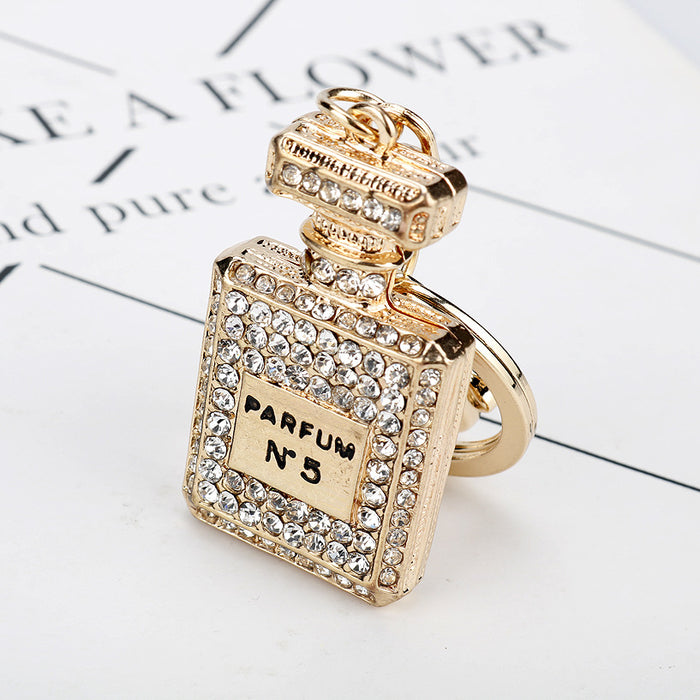 Botella de perfume de diamante completo (F) JDC-KC-AWEN014
