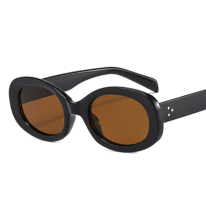 Wholesale Sunglasses PC Oval Vintage MOQ≥2 JDC-SG-ShiM002