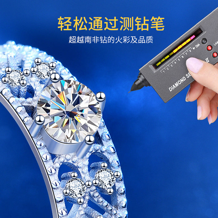 Wholesale Mozang Silver opening ring adjustable JDC-RS-XLE001