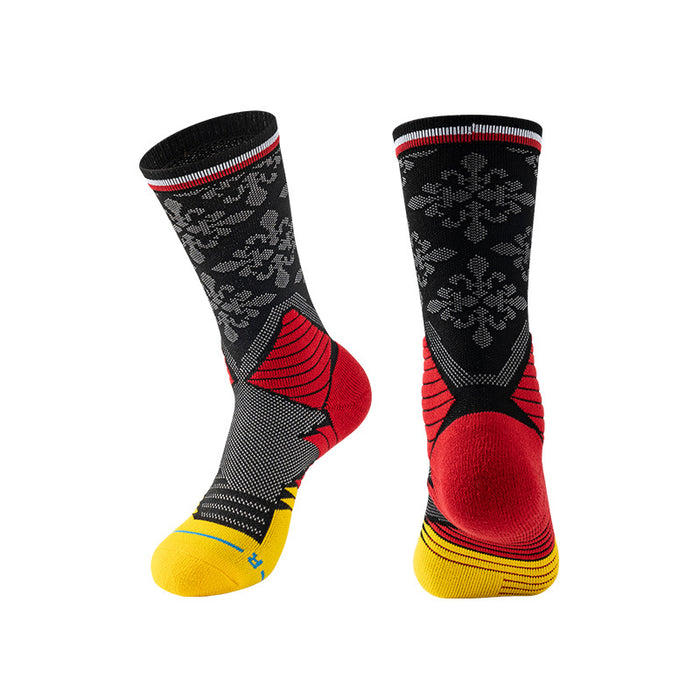 Wholesale Sock Cotton Basketball Socks Adult Medium Tube Thickened Breathable JDC-SK-JinR002