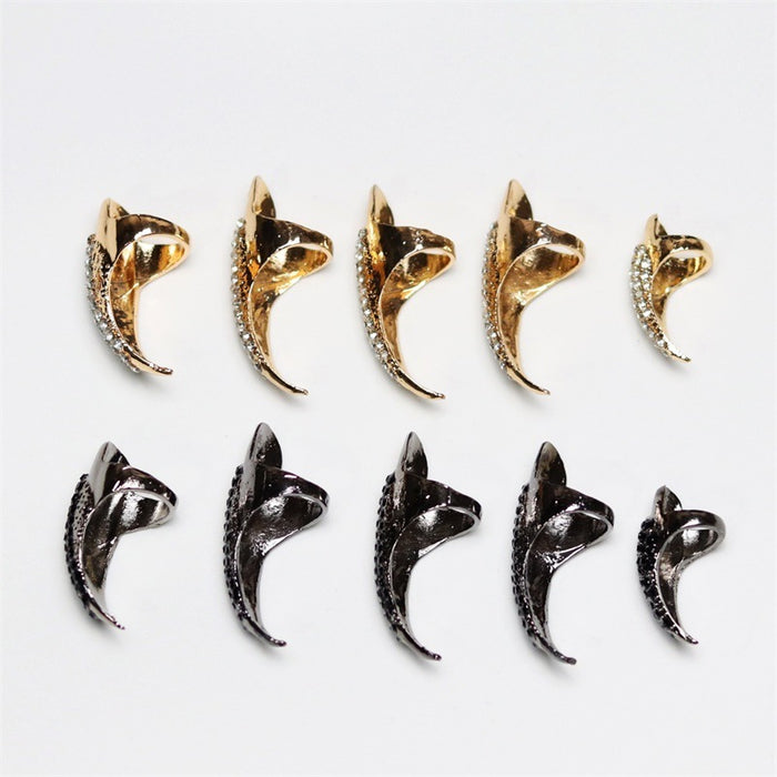 Wholesale Eagle Claw Alloy Rings MOQ≥2 JDC-RS-XiY001