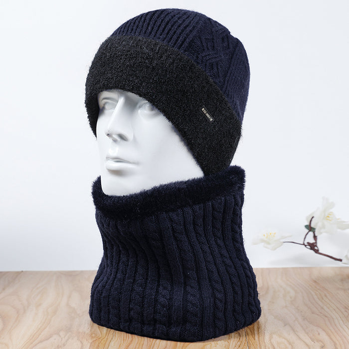 Traje de bufanda de punto de lana de lana de sombrero al por mayor moq≥2 JDC-FH-TZ003
