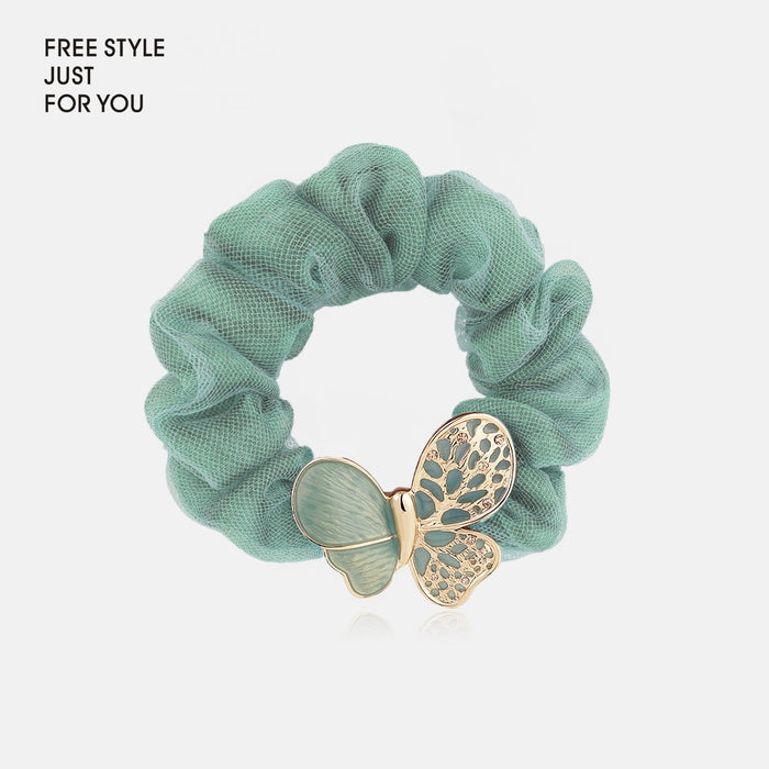Wholesale Hair Scrunchies Cloth Hollow Butterfly JDC-HS-JunS001
