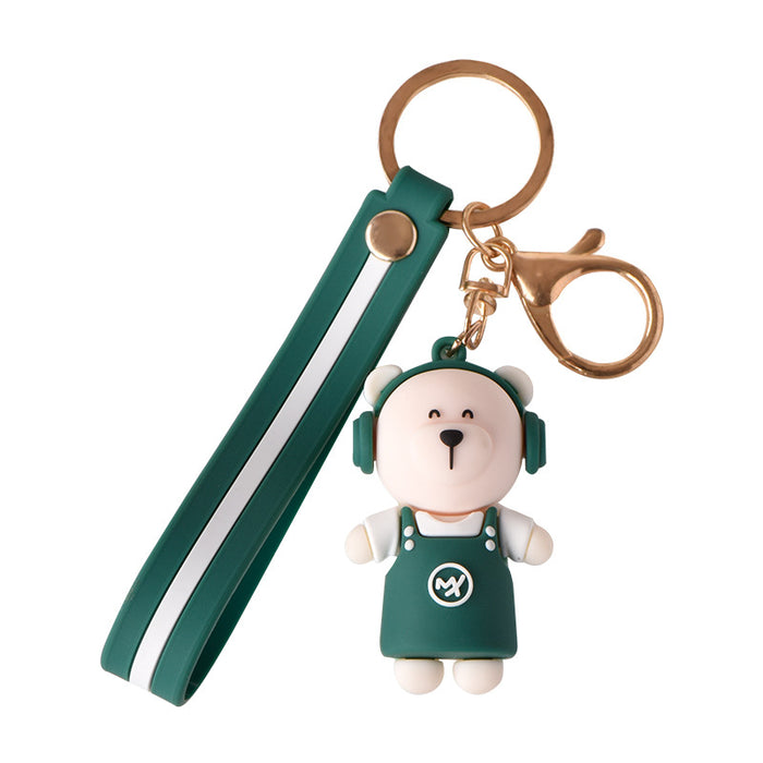 Wholesale cartoon cute keychain soft doll car key ring JDC-KC-GSXM081
