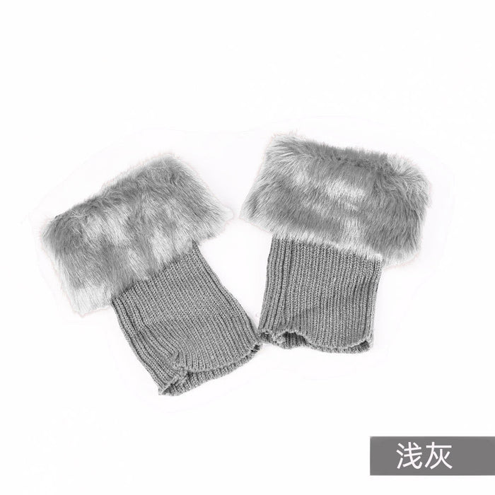 Wholesale Sock Acrylic Cotton Faux Wool Socks Leg Covers MOQ≥5 JDC-SK-XQ026