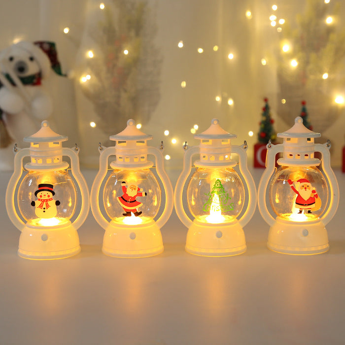 Wholesale Decorative Christmas Gift LED Portable Oil Lamp JDC-DCN-SanQuan001