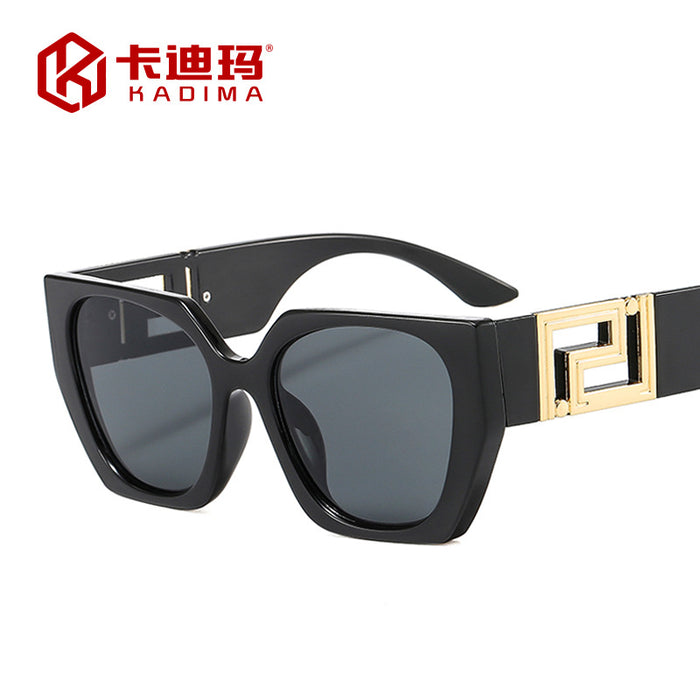 Gafas de sol de marco cuadrado mayor al por mayor con color y protección UV JDC-SG-XIA027
