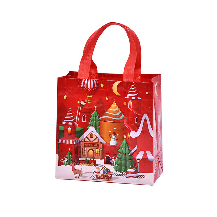 Wholesale Gift Bags PP Non Woven Christmas Cottage Eco Bags Random MOQ≥4 JDC-GB-Daiye003