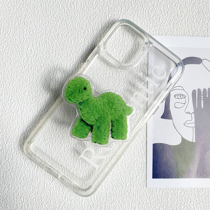 Wholesale Grips Silicone Small Dinosaur Paste Adhesive Retractable Phone Holder JDC-PS-BaiY023