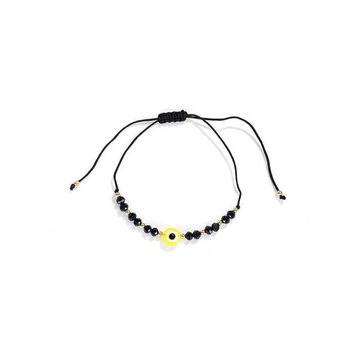 Wholesale Crystal Rice Beads Beaded Woven Set Glass Eye Beads Bracelet JDC-BT-ZengZ029