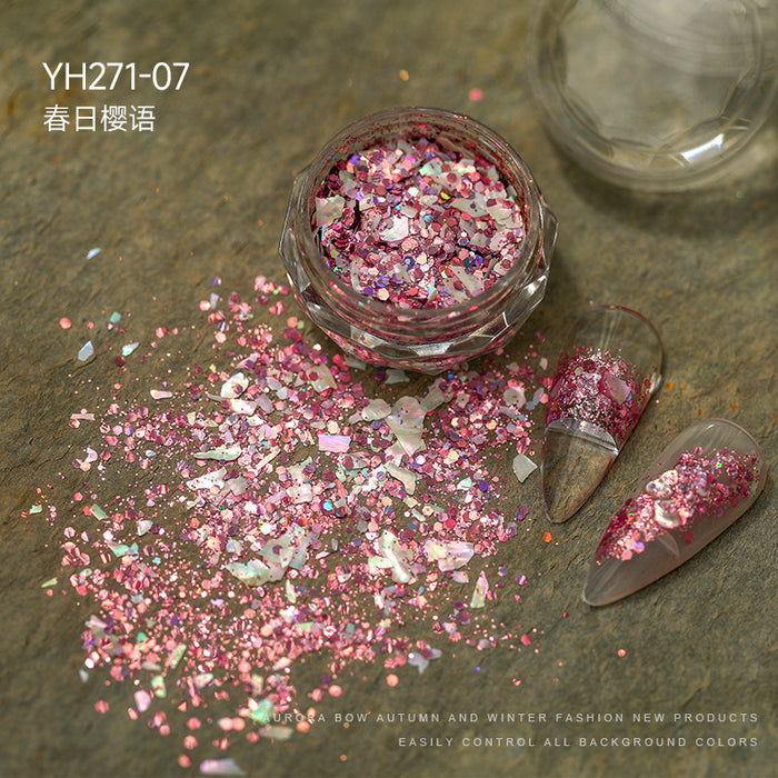 Wholesale Nail Art Ultra Thin Shell Glitter JDC-NS-Wenyu001
