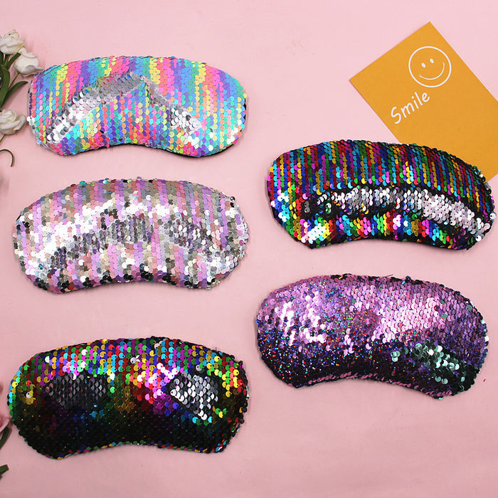 Wholesale Sequin Eye Masks MOQ≥5 JDC-EM-AYM004