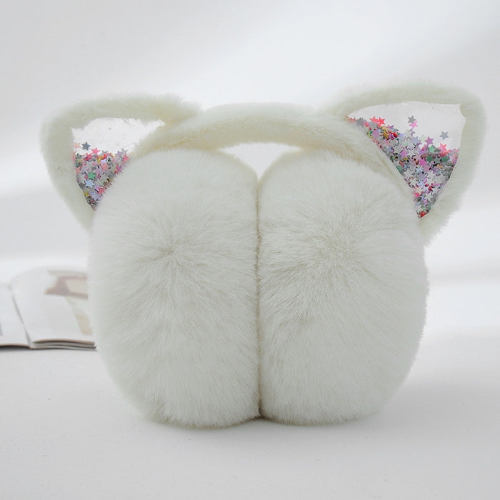 Wholesale Earmuff Plush Winter Warm Foldable Cute JDC-EF-ShangY006