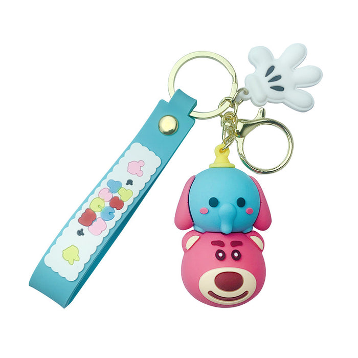Wholesale Keychains For Backpacks Cartoon PVC Cute Keychain (M) JDC-KC-OShi020