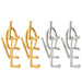 Jewelry WholesaleWholesale sexy exaggerated metal Love Earrings JDC-ES-ZhuoX009 Earrings 卓星 %variant_option1% %variant_option2% %variant_option3%  Factory Price JoyasDeChina Joyas De China