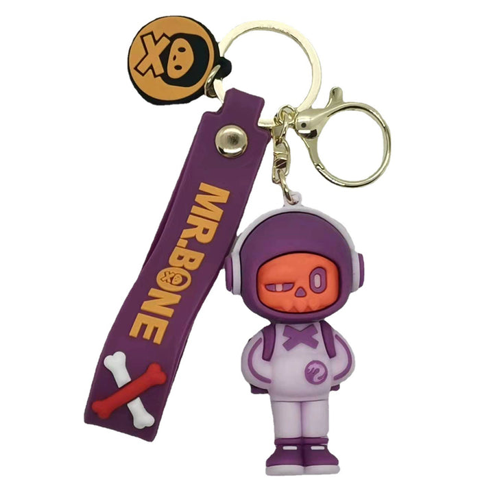 Wholesale Keychains For Backpacks creative cartoon Mr. Bones doll keychain MOQ≥2 JDC-KC-JuShu012