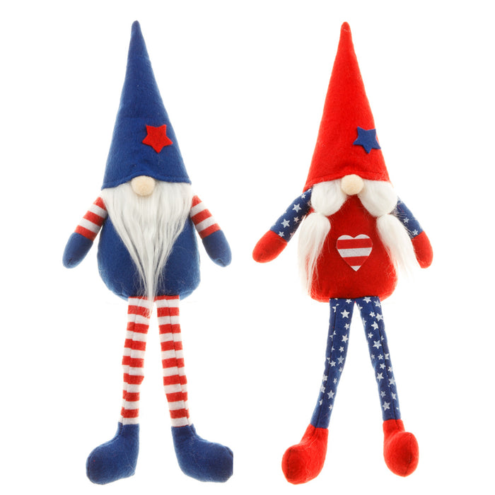 Wholesale 4th of July Independence Day Rudolph Faceless Doll Fabric Ornament JDC-OS-YHang001