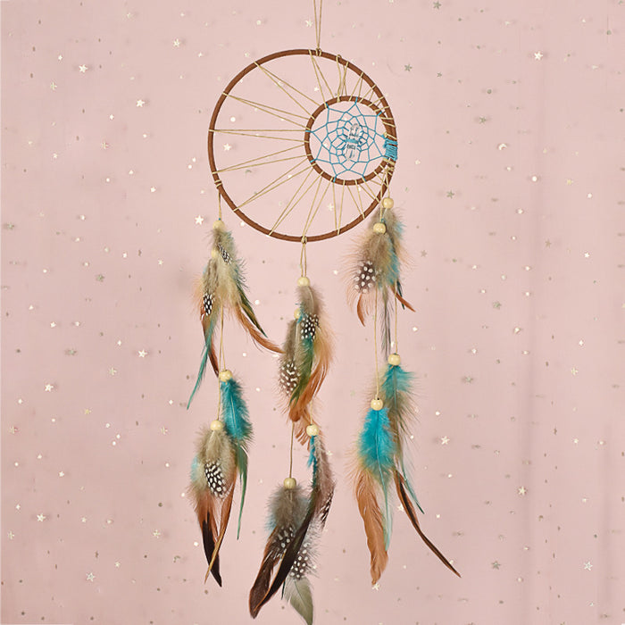 Wholesale Feather Indian Dream Catcher JDC-DC-MYing017