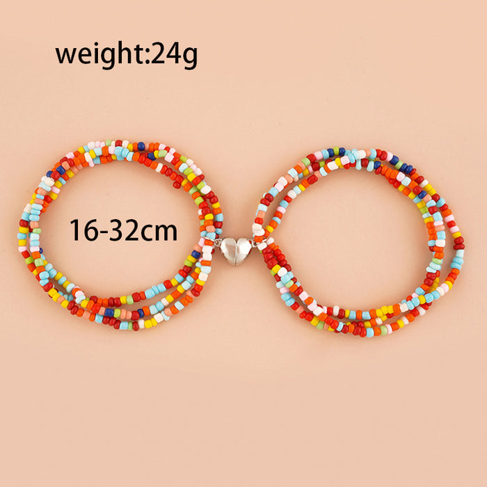 Bracelet de riz en gros bracelet Love Magnet Attraction magnétique JDC-BT-ISYH002