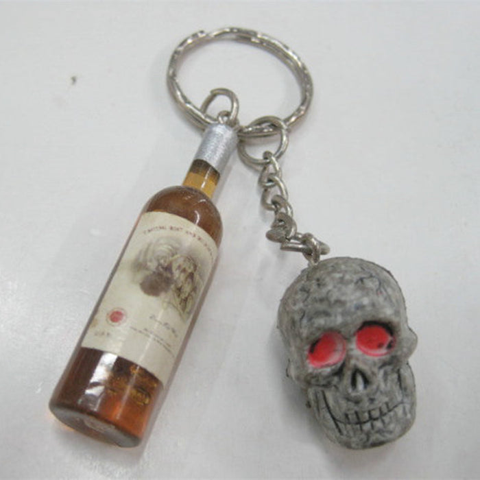 Wholesale imitation drunkard keychain pendant JDC-KC-XXing007
