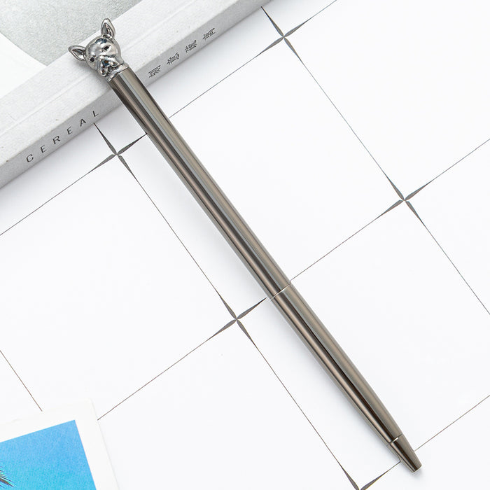 Wholesale Shar Pei Metal Ballpoint Pen JDC-BP-Huah102