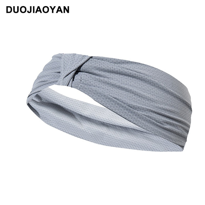 Diadema al por mayor Nylon Nylon Solid Color STRING Sports Sweet-Afsorbing MoQ≥3 JDC-HD-JIAOY021