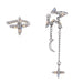 Jewelry WholesaleWholesale star moon cross Tassel Earrings JDC-ES-AIS004 Earrings 艾珊 %variant_option1% %variant_option2% %variant_option3%  Factory Price JoyasDeChina Joyas De China