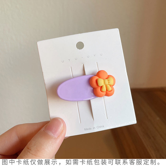 Wholesale Hair Clips plastic Child Cartoon Cute JDC-HC-WangFeng007