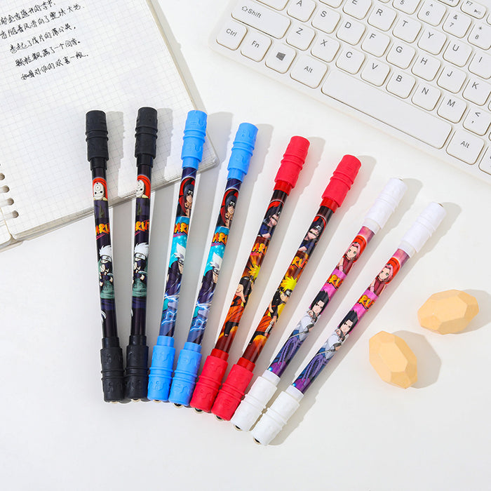 Pen de plástico Pen al por mayor Estudiante para principiantes que giran al azar MOQ≥2 JDC-BP-Weituo001