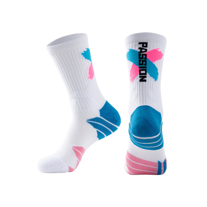 Wholesale Sock Nylon Practical Basketball Socks Thickened Sweat-absorbent JDC-SK-ChenSW002