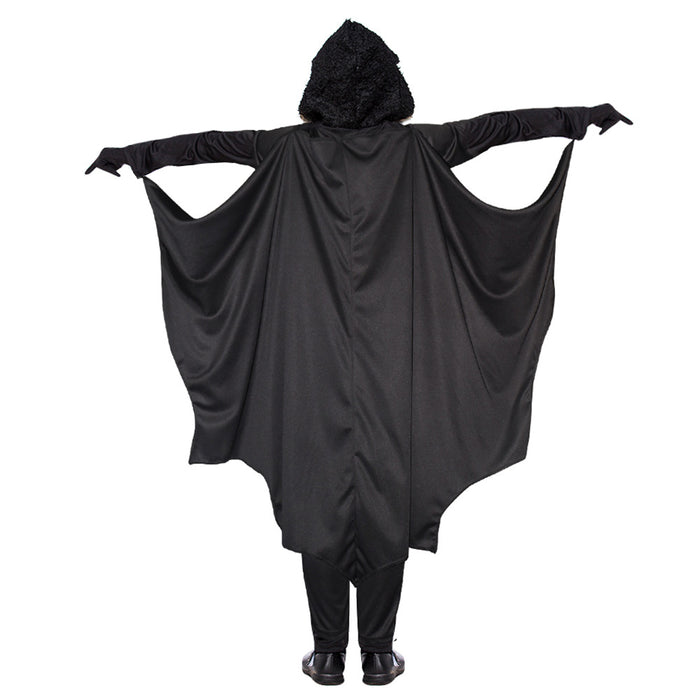 Ropa al por mayor poliéster Halloween Kids Cosplay Bat Cloak JDC-CTS-JAMEI002