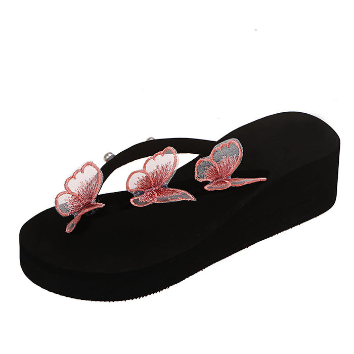 Sandales de plage de papillon en gros JDC-SD-XIX001